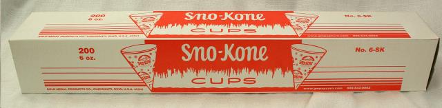 Rental store for .SNOCONE, CUPS, 200 BX in San Rafael CA