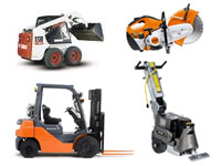 Equipment rentals in San Rafael, Mill Valley, Larkspur, San Anselmo, Corte Madera, Richmond California